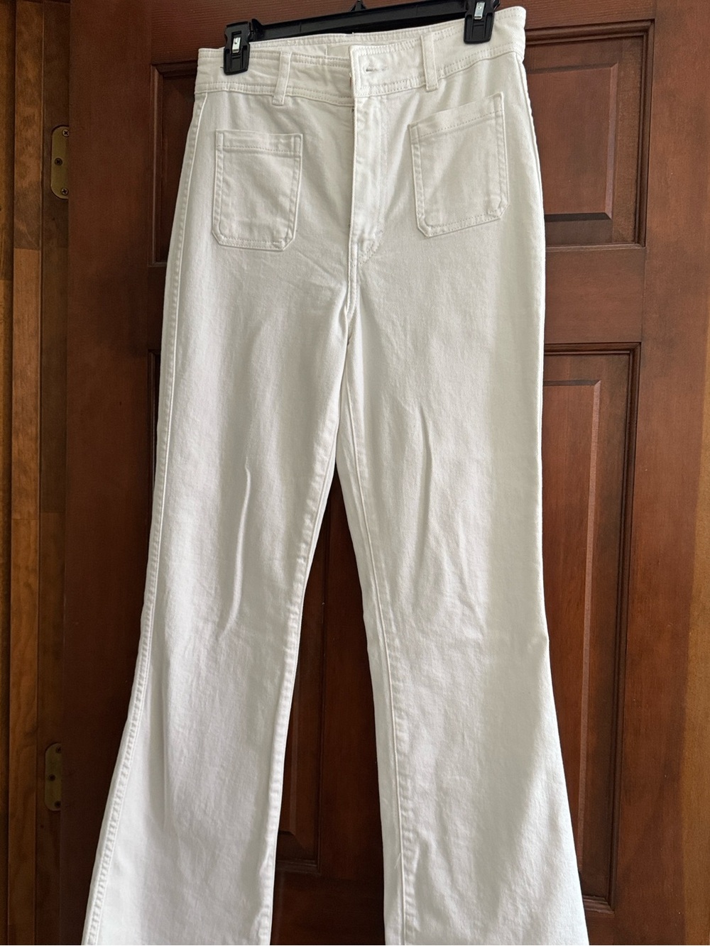 Classic White Women's Jeans - Boot Cut